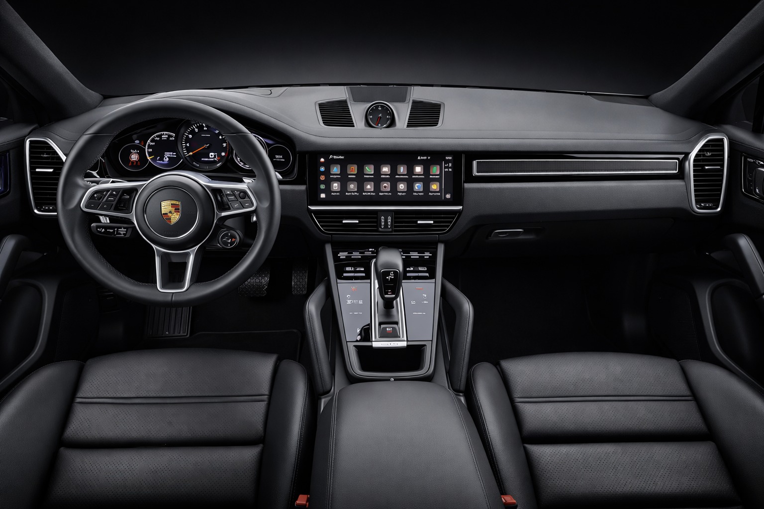 
Porsh Cayenne E-Hybride Coupé Platinium Edition full									